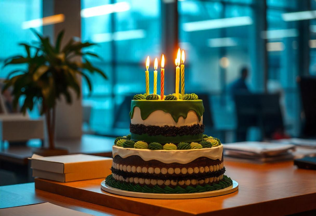 tarta de cumpleaños